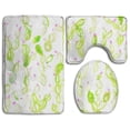 thumbnail image 1 of PUDMAD Desert Cactus Art 3 Piece Bathroom Rugs Set Bath Rug Contour Mat and Toilet Lid Cover, 1 of 2