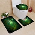 thumbnail image 1 of PUDMAD Exploding Nebula 3 Piece Bathroom Rugs Set Bath Rug Contour Mat and Toilet Lid Cover, 1 of 2