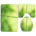 thumbnail image 1 of PUDMAD Fly On A Blade Grass 3 Piece Bathroom Rugs Set Bath Rug Contour Mat and Toilet Lid Cover, 1 of 2