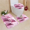 thumbnail image 1 of PUDMAD Gelato Detail a berry Ice Cream 3 Piece Bathroom Rugs Set Bath Rug Contour Mat and Toilet Lid Cover, 1 of 2