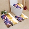 thumbnail image 1 of PUDMAD Grapes After Being harvested 3 Piece Bathroom Rugs Set Bath Rug Contour Mat and Toilet Lid Cover, 1 of 2