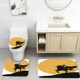 thumbnail image 1 of PUDMAD Headless Horseman 3 Piece Bathroom Rugs Set Bath Rug Contour Mat and Toilet Lid Cover, 1 of 2