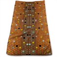 thumbnail image 1 of PUDMAD Honeycomb 3 Piece Bathroom Rugs Set Bath Rug Contour Mat and Toilet Lid Cover, 1 of 2