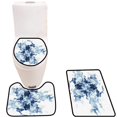 thumbnail image 1 of PUDMAD Ink Backgrounds for Stock Digital in 3 Piece Bathroom Rugs Set Bath Rug Contour Mat and Toilet Lid Cover, 1 of 2