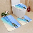 thumbnail image 1 of PUDMAD Kuna Yala San Blas Islands 3 Piece Bathroom Rugs Set Bath Rug Contour Mat and Toilet Lid Cover, 1 of 2