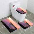 thumbnail image 1 of PUDMAD Long Exposure Niagara Falls Canada 3 Piece Bathroom Rugs Set Bath Rug Contour Mat and Toilet Lid Cover, 1 of 2