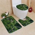 thumbnail image 1 of PUDMAD Macaws in Tambopata National Reserve 3 Piece Bathroom Rugs Set Bath Rug Contour Mat and Toilet Lid Cover, 1 of 2