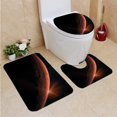 thumbnail image 1 of PUDMAD Mars high Resolution Mars is a Planet Solar System Sunrise Lens Flare Elements This 3 Piece Bathroom Rugs Set Bath Rug Contour Mat and Toilet Lid Cover, 1 of 2