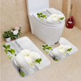 thumbnail image 1 of PUDMAD Mint ice Cream in Bowl a Gray Copy Space Food 3 Piece Bathroom Rugs Set Bath Rug Contour Mat and Toilet Lid Cover, 1 of 2