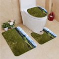 thumbnail image 1 of PUDMAD Par Brazil Aerial View Cattle grazing in deforested Area Amazon a Sunny Summer Day 3 Piece Bathroom Rugs Set Bath Rug Contour Mat and Toilet Lid Cover, 1 of 2