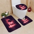 thumbnail image 1 of PUDMAD Planet Jupiter Symbol Jupiter Sign Abstract Night Sky 3 Piece Bathroom Rugs Set Bath Rug Contour Mat and Toilet Lid Cover, 1 of 2