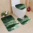 thumbnail image 1 of PUDMAD Rain Forest in Northern Thailand 3 Piece Bathroom Rugs Set Bath Rug Contour Mat and Toilet Lid Cover, 1 of 2