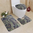 thumbnail image 1 of PUDMAD Rainforest in Ecuador 3 Piece Bathroom Rugs Set Bath Rug Contour Mat and Toilet Lid Cover, 1 of 2