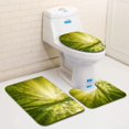 thumbnail image 1 of PUDMAD Rays Sun Forest 3 Piece Bathroom Rugs Set Bath Rug Contour Mat and Toilet Lid Cover, 1 of 2