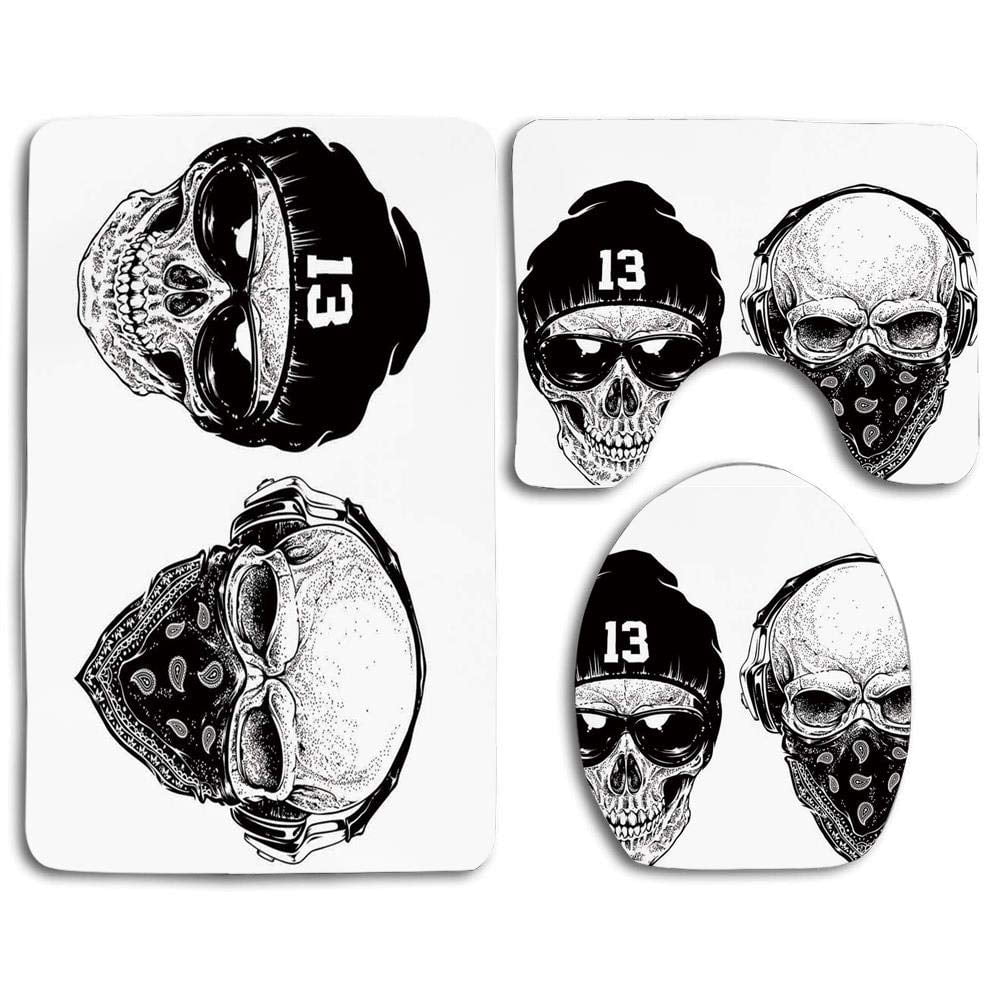 PUDMAD Skull Funny Skull Band Dead Street Gangs Bandanna Hood Rapper ...