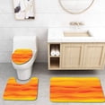 thumbnail image 1 of PUDMAD Summer Waves Seamless Tile 3 Piece Bathroom Rugs Set Bath Rug Contour Mat and Toilet Lid Cover, 1 of 2