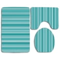 thumbnail image 1 of PUDMAD Sunny Summer Morning on Lake Austrian Alps Crystal Mirroring Water Fairy Season 3 Piece Bathroom Rugs Set Bath Rug Contour Mat and Toilet Lid Cover, 1 of 2