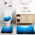 thumbnail image 1 of PUDMAD Sunset Hunter 3 Piece Bathroom Rugs Set Bath Rug Contour Mat and Toilet Lid Cover, 1 of 2