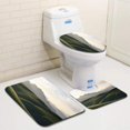 thumbnail image 1 of PUDMAD Sunset Over Hills 3 Piece Bathroom Rugs Set Bath Rug Contour Mat and Toilet Lid Cover, 1 of 2