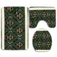 thumbnail image 1 of PUDMAD Tribal 3 Piece Bathroom Rugs Set Bath Rug Contour Mat and Toilet Lid Cover, 1 of 2