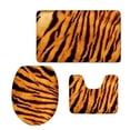 thumbnail image 1 of PUDMAD Tropical Beach 3 Piece Bathroom Rugs Set Bath Rug Contour Mat and Toilet Lid Cover, 1 of 2