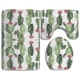thumbnail image 1 of PUDMAD Unicorns are Real 3 Piece Bathroom Rugs Set Bath Rug Contour Mat and Toilet Lid Cover, 1 of 2