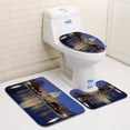 thumbnail image 1 of PUDMAD United States Capitol Building 3 Piece Bathroom Rugs Set Bath Rug Contour Mat and Toilet Lid Cover, 1 of 2