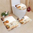 thumbnail image 1 of PUDMAD preparing Halloween 3 Piece Bathroom Rugs Set Bath Rug Contour Mat and Toilet Lid Cover, 1 of 2
