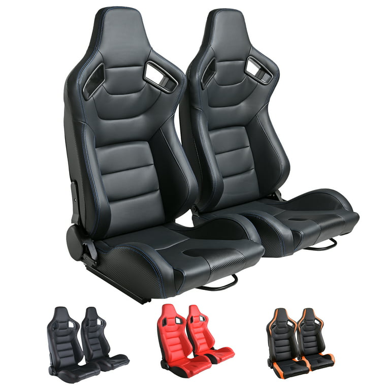  Automotive Racing Sports Seats for Cars, 2PCS