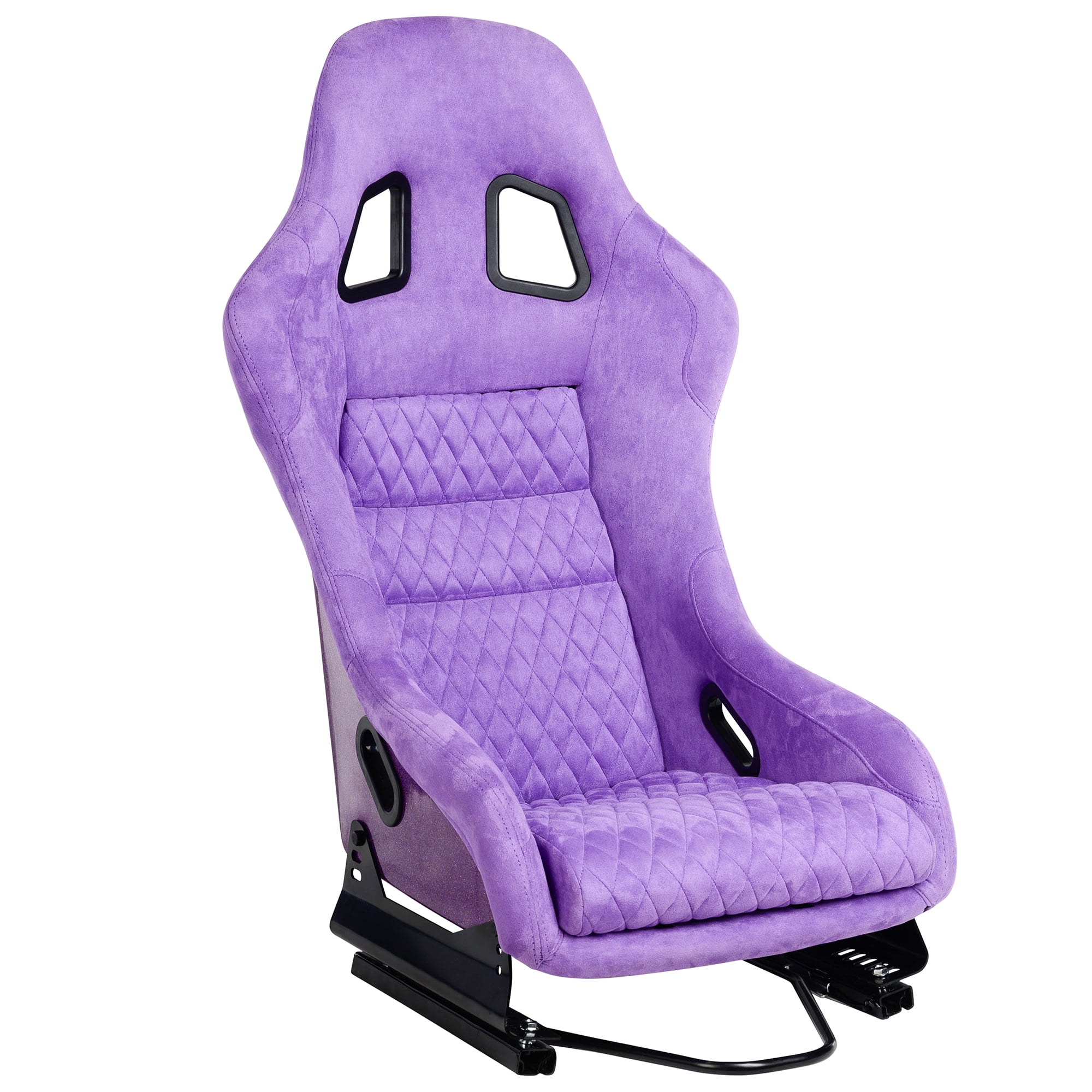 PUDO Automotive Racing Seats Purple Alcantara Race Seat with High