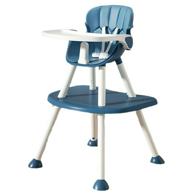 PUEDO 4 in 1 Baby High Chair, Convertible Highchair for Baby Boy and