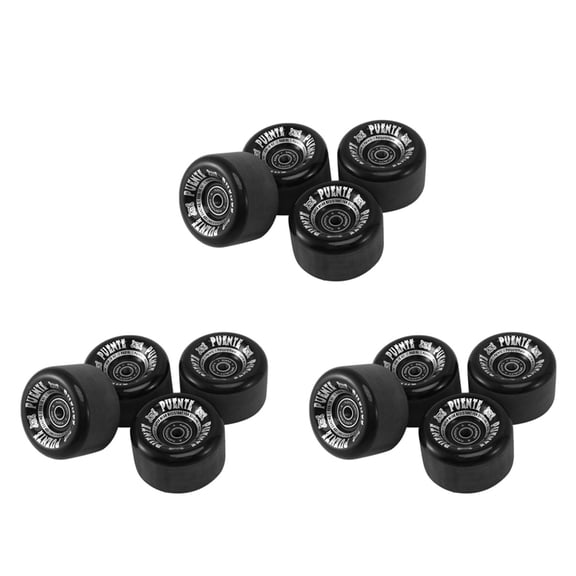 PUENTE 12Pcs Skateboard Wheels 70X42mm 7 Inch Skateboard Longboard Wheels Drift Board Accessories