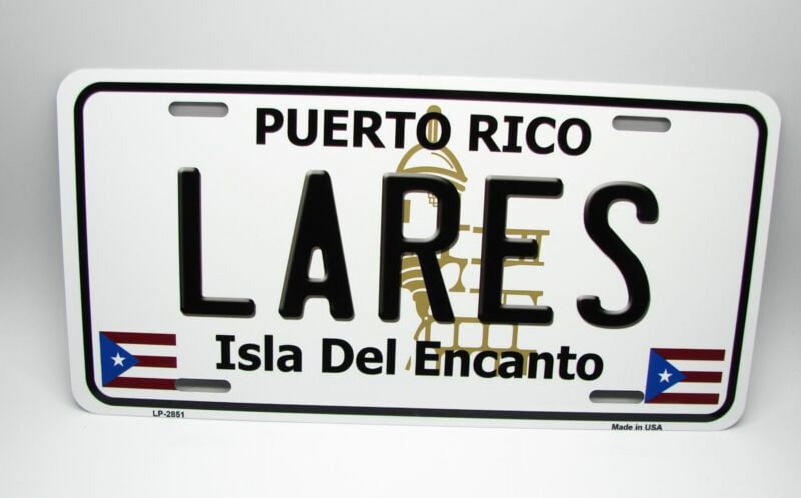 Puerto Rico License Plate Yauco Puerto Rico Metal Novelty License-266614