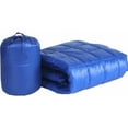 thumbnail image 1 of PUFF 50" x 60" Down Alternative Indoor/Outdoor Water Resistant Packable Throw, Electric Blue, 1 of 2