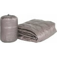 thumbnail image 1 of PUFF 50" x 60" Down Alternative Indoor/Outdoor Water Resistant Packable Throw, Taupe, 1 of 2