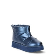 Portland Boot Company Women's Metallic Puffer Cozy Booties, Sizes 6-11