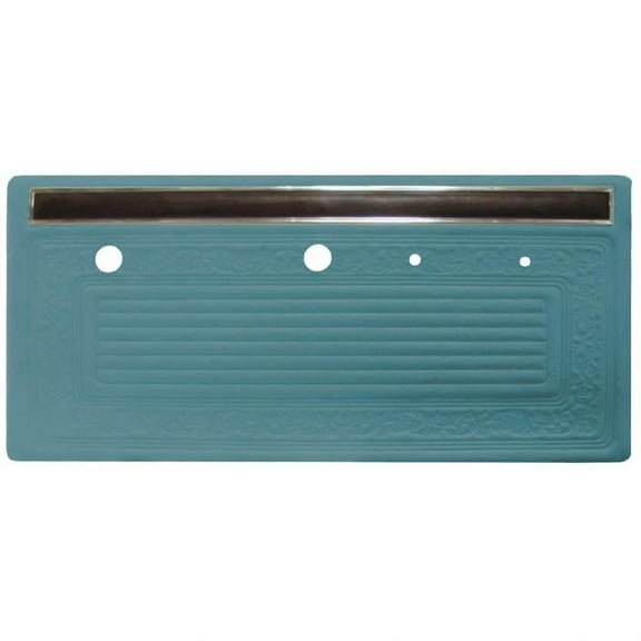 PUI 70TD10P 1970-71 Chevy C10 Pre-Assembled Door Panels, Black