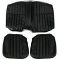 thumbnail image 1 of PUI 71FS10C 1971-1973 Camaro Black Rear Seat Upholstery, 1 of 2