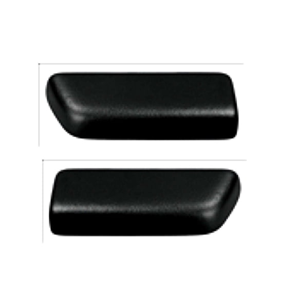 PUI ARP3-10 1968-1969 Pontiac GTO Lemans Tempest Rear Armrest Pad Set Black