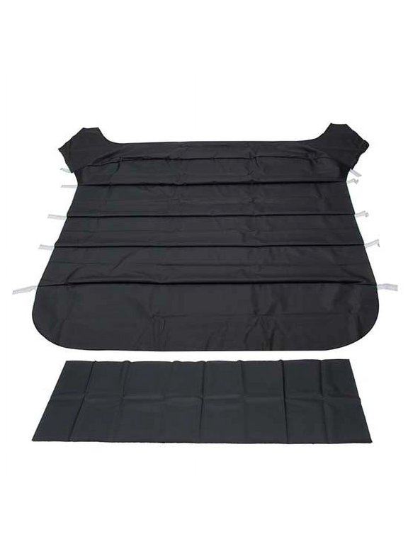 62XH100A 62-65 Chevy II Nova 2 Door Black Headliner