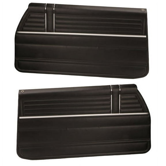 PUI PD310 Front Interior Door Panels, 1968 Chevelle, Pair