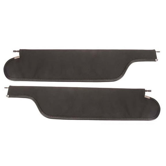SUN VISOR CHEVELLE/EL CAMINO 66-7 BLACK SUREARE