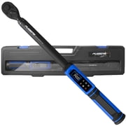PUIBERS Digital Torque Wrench 1/2 Inch Drive 4-250FT.LB 5-340Nm  2% High Accuracy,5 Units lb-ft/lb-in/Nm/kg-cm/kg-m,LCD with Buzzer & LED Alerts