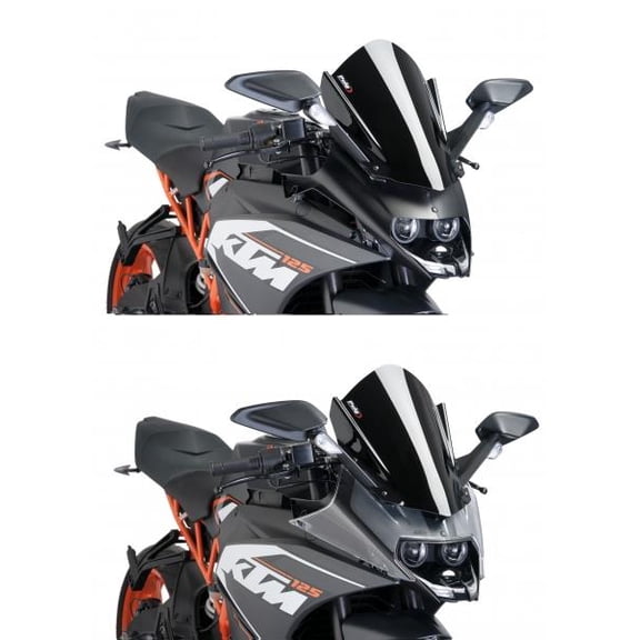 Puig 7004N Z-Racing Windscreen - Black