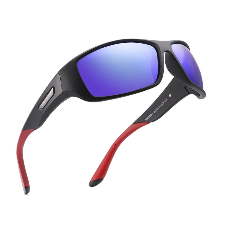PUKCLAR Polarized Sports Sunglasses for Men Women UV400 