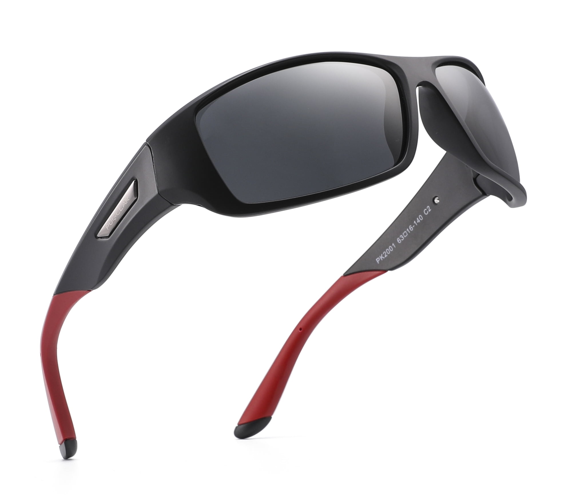 BluWater Polarized Bifocal 2 Sunglassess Matte Black Frames +3.0