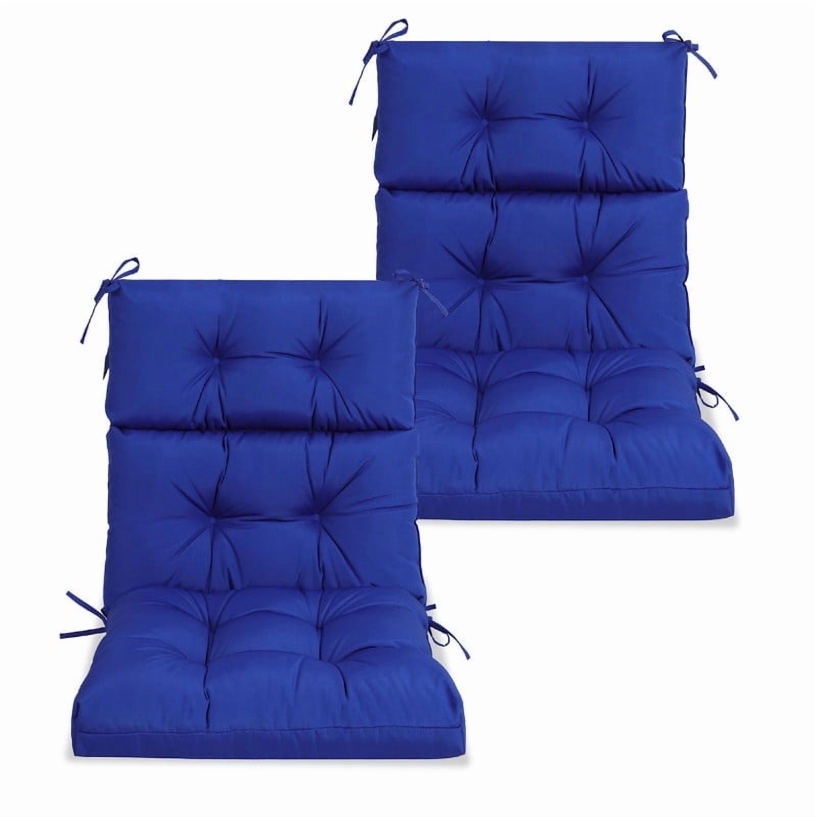 PUKNLY Outdoor Deep Seat Cushion Set, 44x22 in Waterproof Fade Resistant Patio Furniture Cushions