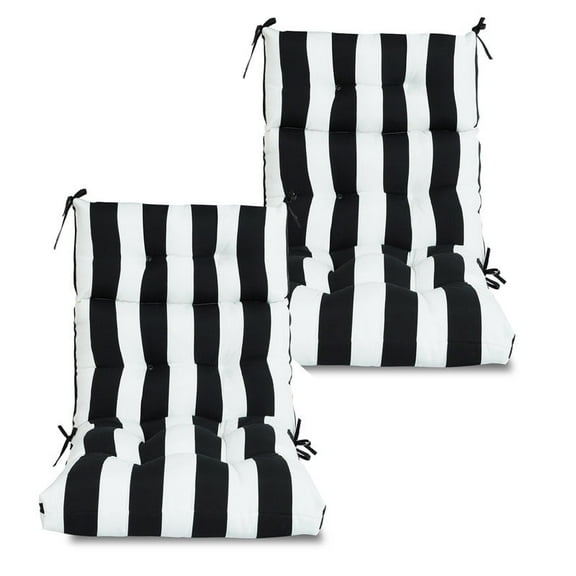 PUKNLY Outdoor Deep Seat Cushion Set, 44x22 in Waterproof Fade Resistant Patio Furniture Cushions