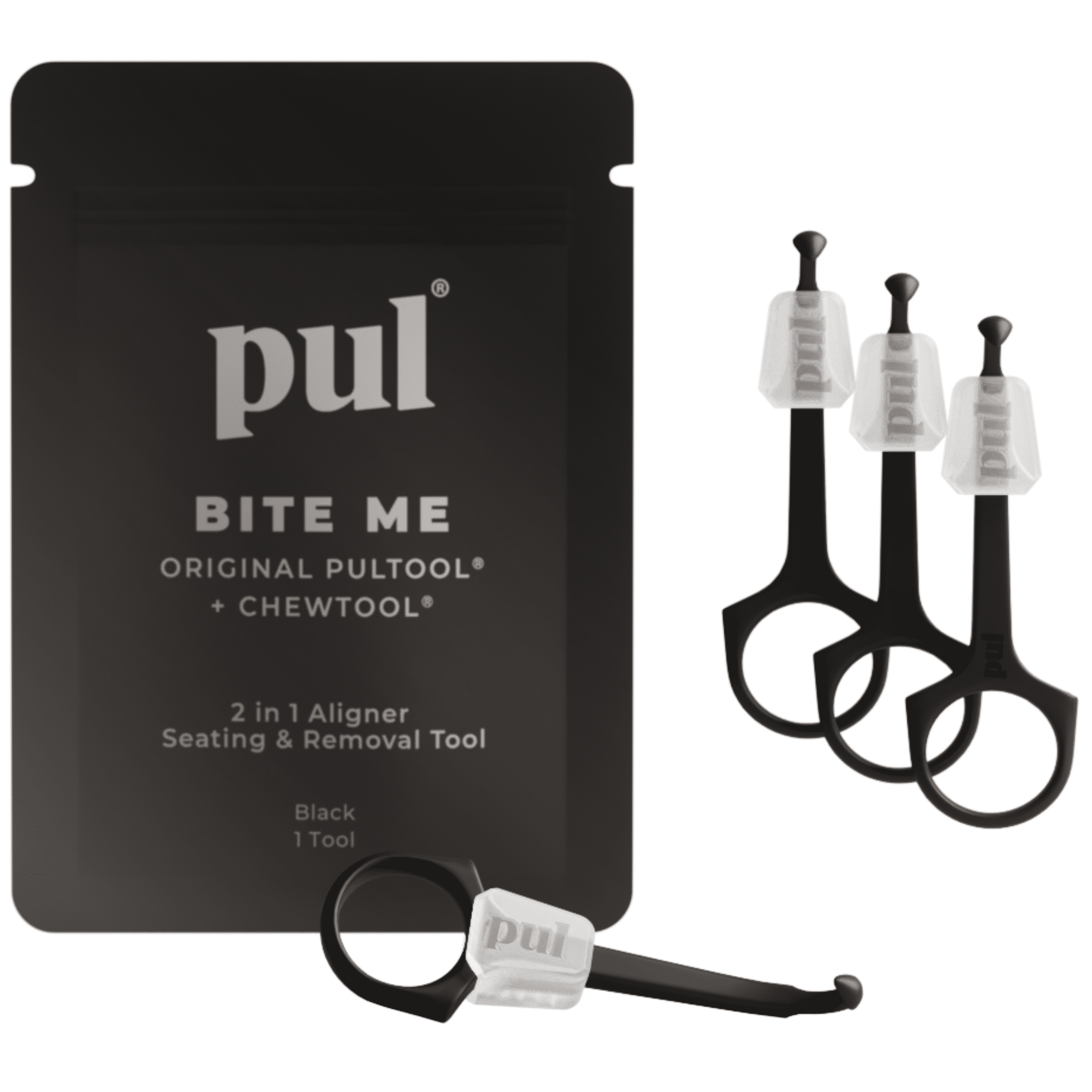 PUL 2-in-1 Aligner Removal and Chew Tool for Invisalign and Clear ...