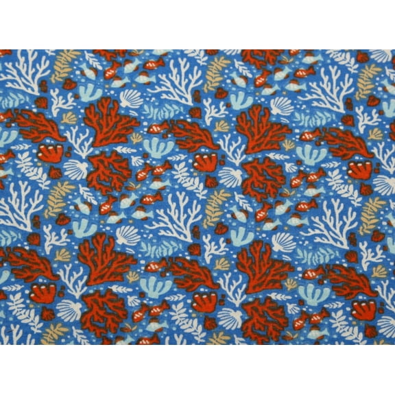 PUL Coated Jersey Stretch Knit Dress Fabric Blue - per yard